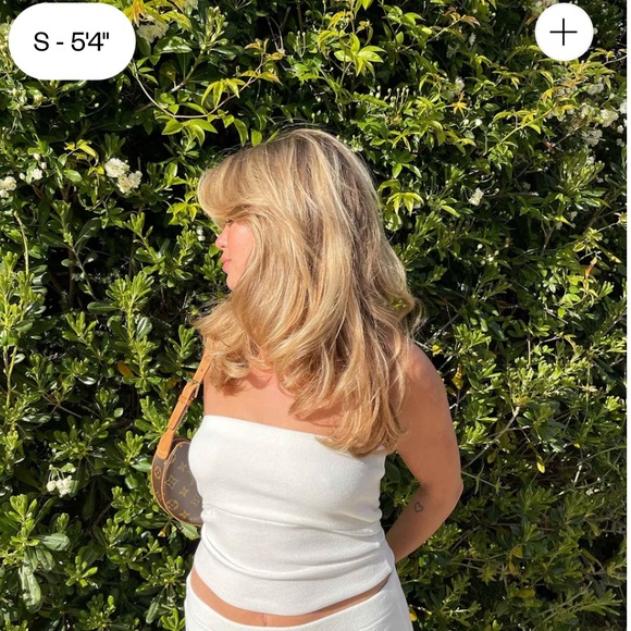 DJERF AVENUE tube top sugar NWT - small - Picture 7 of 15